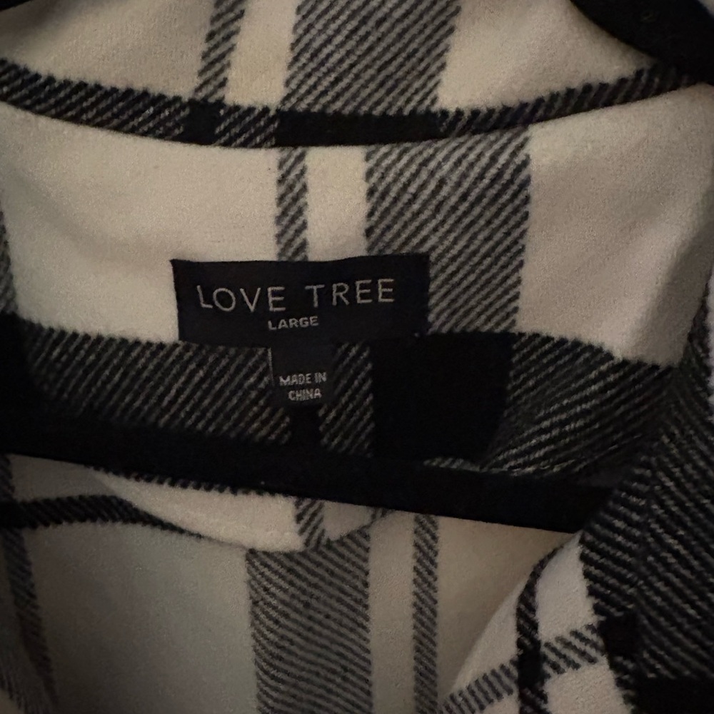 Plaid Oversized Shacket - image 3